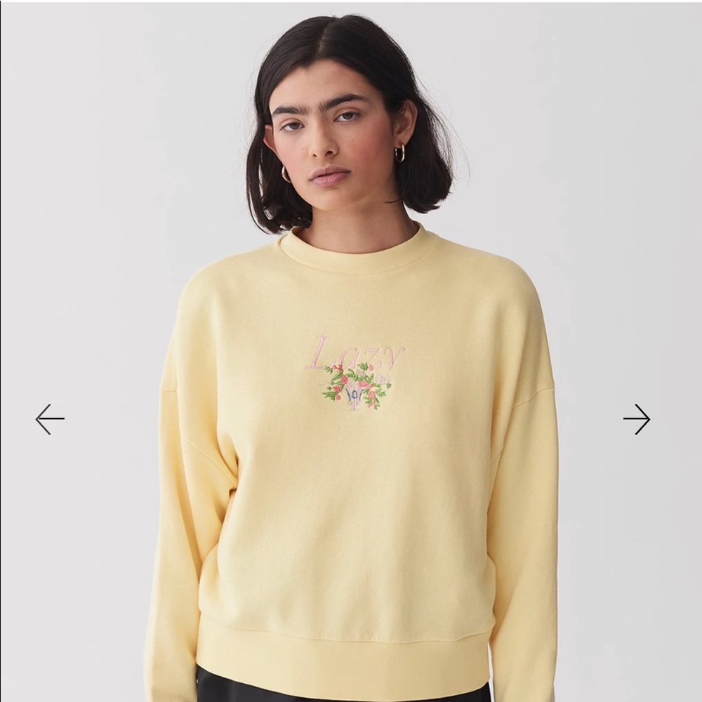 ISO: Lazy Oaf Lazy Vase Lemon Sweater